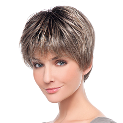 Top Naturelle Накладка из натуральных волос на теменную зону с челкой для женщин