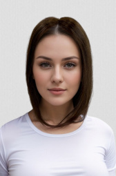 Mono Topper Накладка на макушку, цвет шоколадный шатен, 30 см